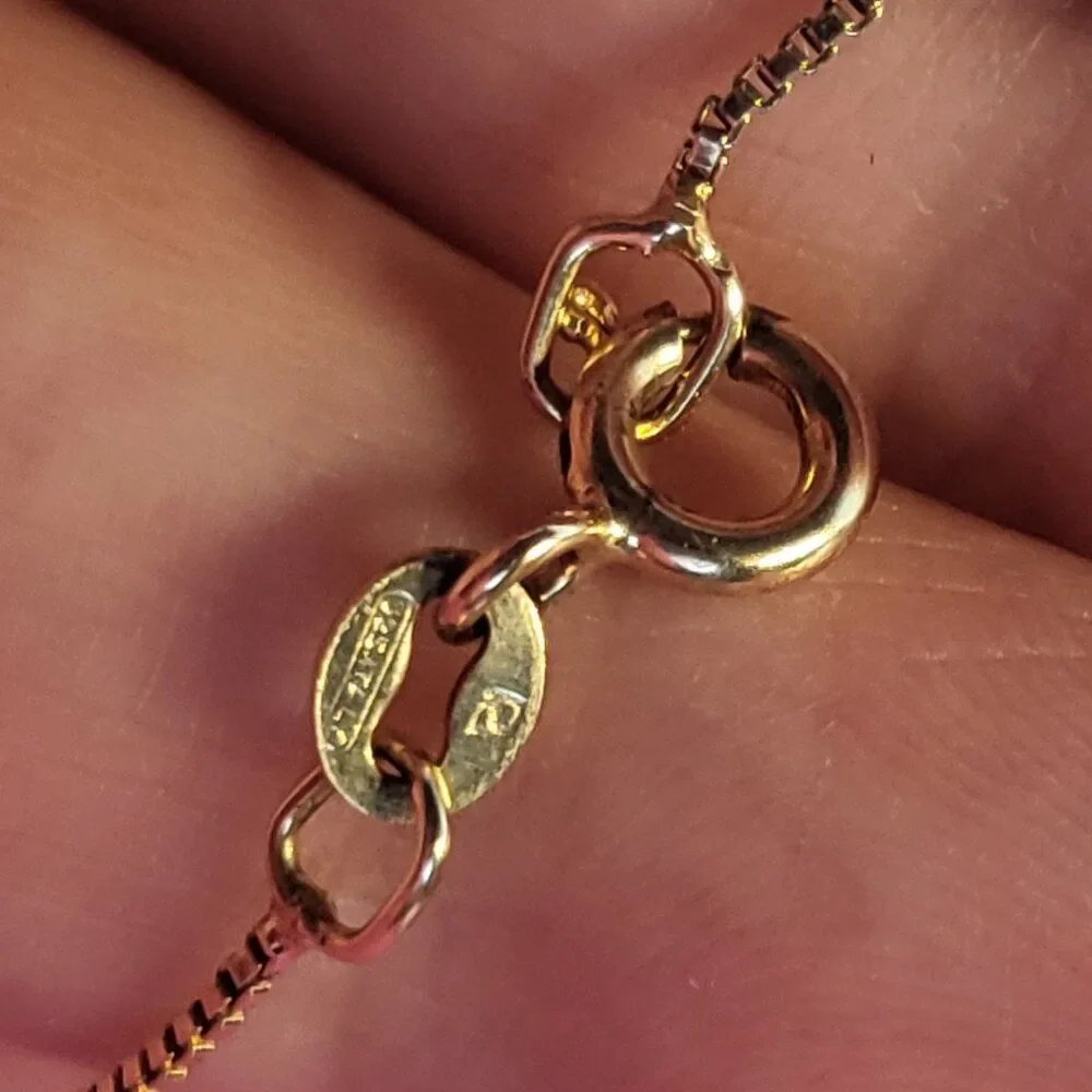 Ross Simons Ruby Diamond Heart Gold over Sterling Silver Pendant Necklace